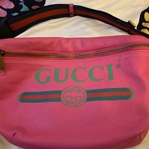 Pink Gucci Fanny Pack Belt Bag